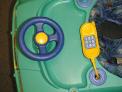 Steering wheel of recalled Mobile "4 Wheelin" Walker