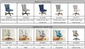 Recalled Pier 1 Emille collection desk chairs with model number and color