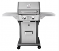 Front View of Recalled Patio 2-Burner Gas Grill in Silver