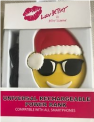 Santa in Sunglasses Emoji power bank