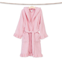 Recalled Linum Home Textiles children’s robe (pink w/ruffles)