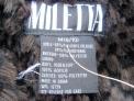 Recalled Miletta jacket label