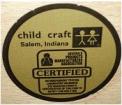 Recalled "Child Craft" Crib label