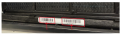 A close up of serial and model number are location inside the Kühl® Q Air Conditioner