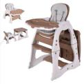 Recalled Costway High Chair (brown and white) 