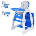 Recalled Costway High Chair (blue and white) 