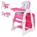 Recalled Costway High Chair (red and white)  