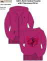 Recalled Girl's Hooded Sweatshirt Style # 561570RA Girl's Knit Cotton Hoodie with Placement Print