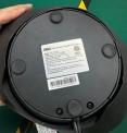 The manufacture date, in YYYY/MM format, and model “DR-HSH015” are printed on a label on the underside of the recalled DREO space heaters.  