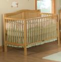 Recalled 3 -1 Lexington Crib - Cherry Model # DA1614B3