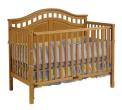 Recalled 3-1 Convertible Crib - Natural Model # DAKM1615B3