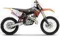 Recalled 125 SX and 150 SX off-road motorcycle