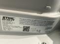 Label of Recalled STIHL iMOW Model RMI 632 showing serial number