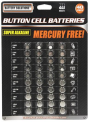 Recalled Mixed Super Alkaline Button Cell Batteries, Item 00272