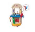 Recalled Home Improvements 2-Sided Workshop with hazardous plastic toy nails