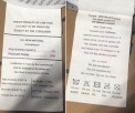 Recalled PAMAG PIEEOO Mattress Labels 