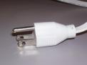 Recalled Metalux Fluorescent Shop Light plug