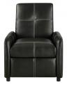 Hayward Push Back Chair – Black (Item  #HGB-805-2)