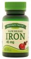 Nature’s Truth Slow Release Iron 45 mg replacement bottle with child-resistant cap