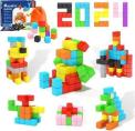 Girigi Magnetic Building Blocks – Blocks40*2.5cm, SKU Number X003V5TN1J