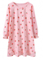  Recalled Booph children’s nightgown – long sleeve, pink with strawberries