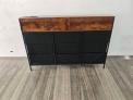 Recalled KKL Fabric 9-Drawer Dresser in brown (back)