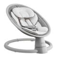 Recalled Vevor Baby Swing in White/Gray with Gray Base, Model Number BB702A