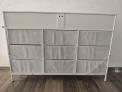 Recalled KKL Fabric 9-Drawer Dressers in white (back)