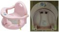 Lucakuins Infant Bath Seat in pink