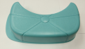 The hat on the recalled SquattyPottymus toilet step stool can detach while a child is standing on it.