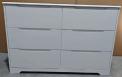 Recalled Gizoon Six-drawer Double Dressers -sold in white and black
