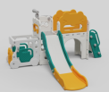 Slide Playset, Model WPX-4, with the Vehicle-Shaped side component.