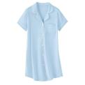 Recalled Umeyda Shortsleeve Nightgown – Blue Grey