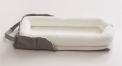 Joyful Journeys Baby Lounger in White Minky