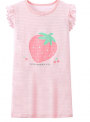 Recalled Auranso Official children’s nightgown – short sleeves, pink with pink stripes 