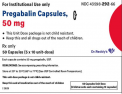Recalled Dr. Reddy’s Pregabalin Capsules 50 mg
