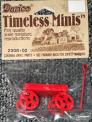 Violative Darice “Timeless Minis” Red Wagon with Packaging