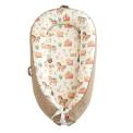 Recalled Belivium Baby Lounger - Light Brown Farm 