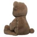 Side view of the pouch on the recalled Heartwarming Hugs Bear (zipper is located on the side)