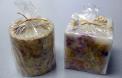 Picture of recalled Dried Flower Candles
