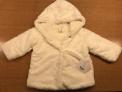 Starting Out Baby Girls 3-24 Months Faux-Fur Hooded Bear Coat