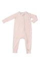 Recalled Loulou Lollipop tight-fitting pajamas - long-sleeves, sepia rose floral print  