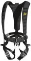 Safety harness that uses recalled Carabiner