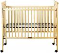 Example of Recalled Drop Side Crib with External Plastic Hardware