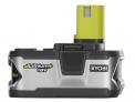 Side view of Ryobi lithium-ion battery