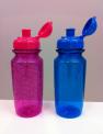 Pink with Crackle Design and Blue H&M Children’s Water Bottles