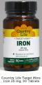 Country Life Target Mins Iron Tablets
