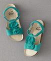 JP Boden green girls’ sandals