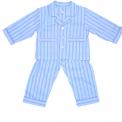 Empress Arts blue striped children’s pajamas