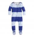 J.Crew George Stripe Baby Coveralls